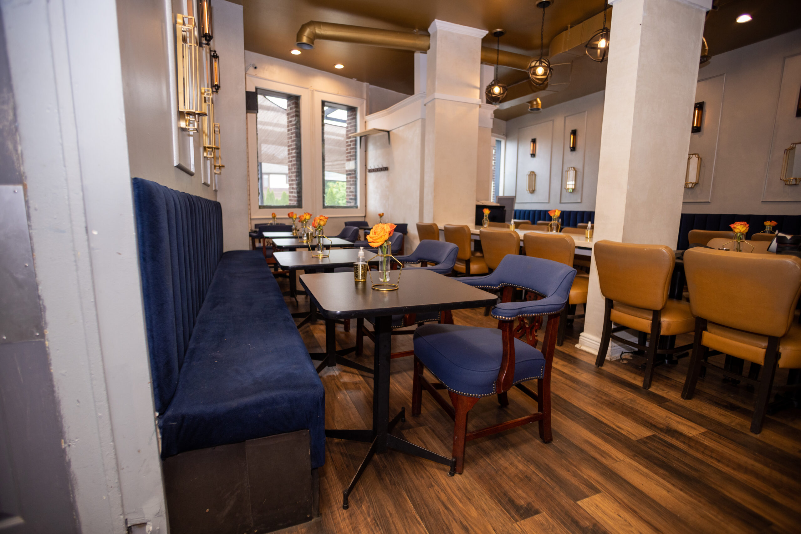 The dining room at IVY Kitchen + Cocktails on East Jefferson Avenue in Detroit
